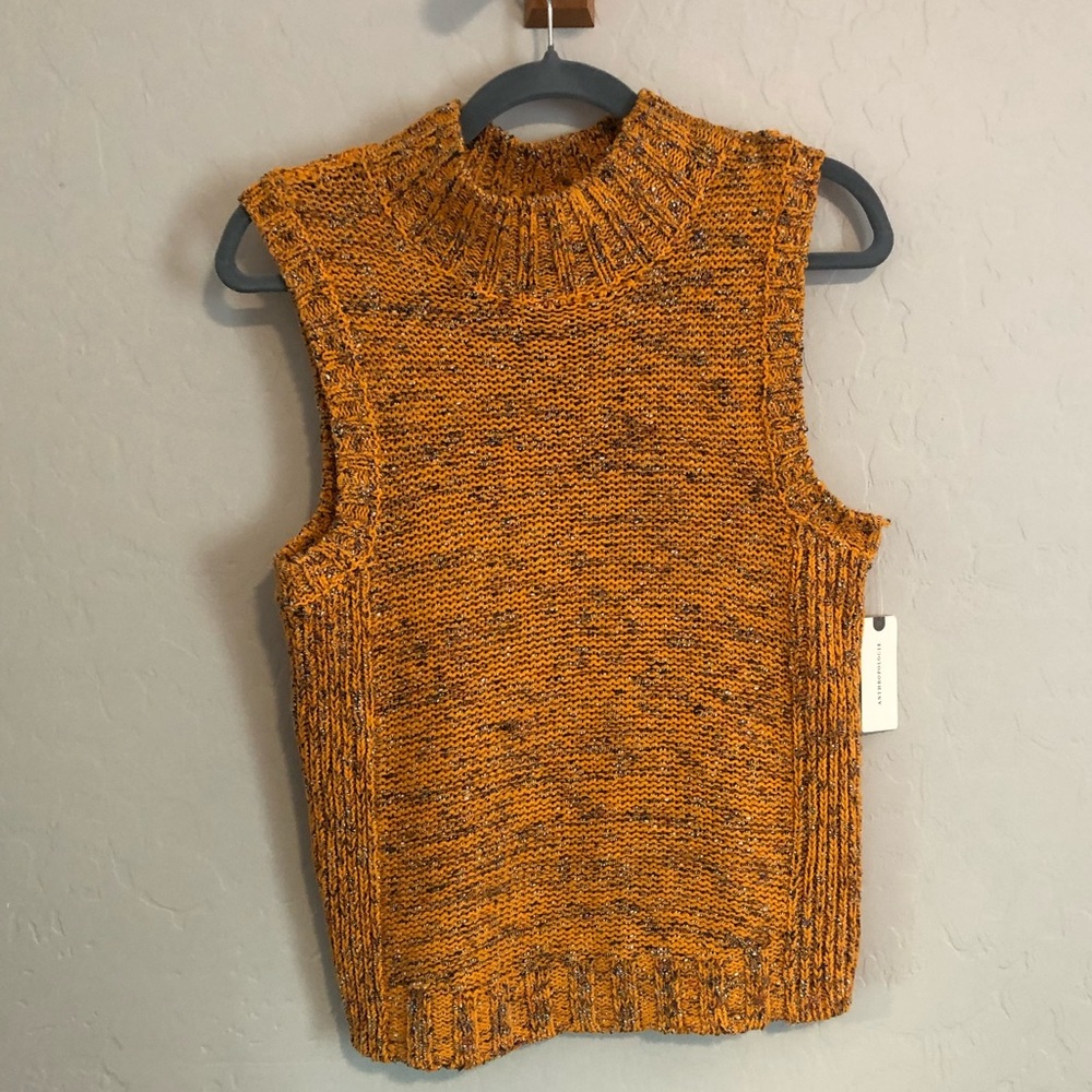 Anthropologie Oversized Sweater Vest (NWT)